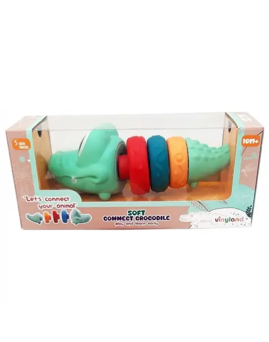 Omarı Eğlenceli Timsah Lego Oyuncak