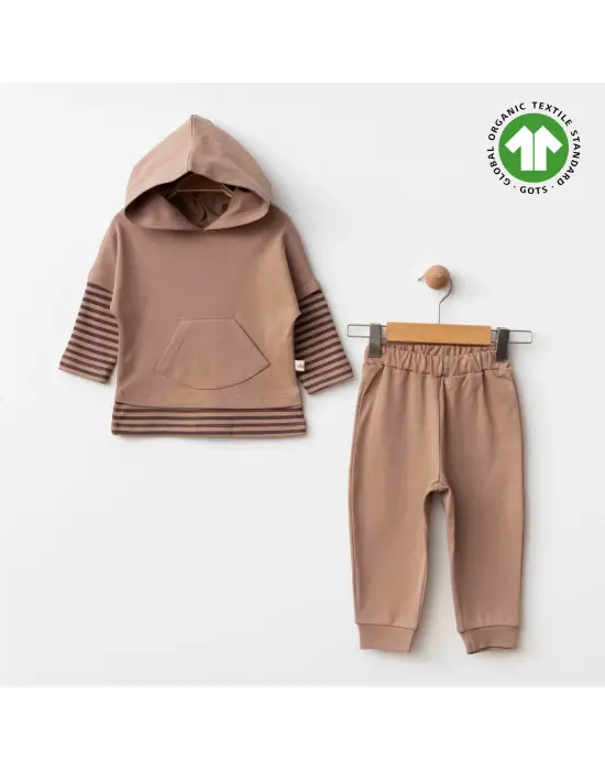 Eslenza Baby Organik 2li Takım 0051 Kahve