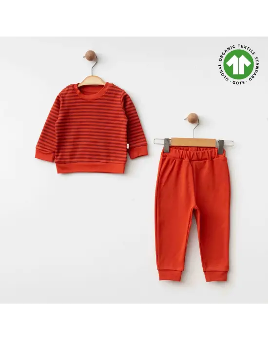 Eslenza Baby Organik 2li Takım 0054 Kiremit