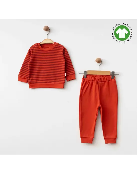 Eslenza Baby Organik 2li Takım 0054 Kiremit
