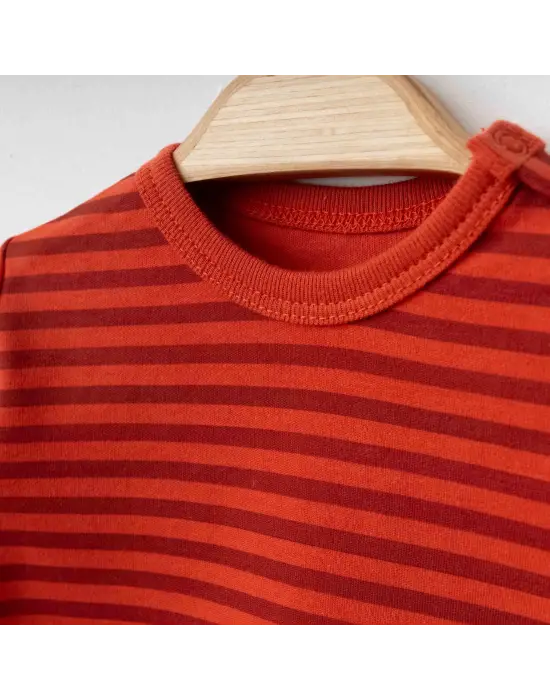 Eslenza Baby Organik 2li Tulum 0048 Kiremit