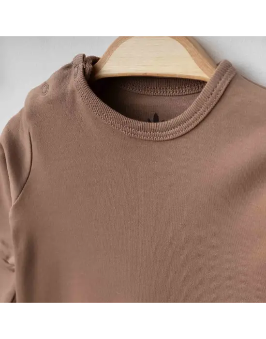 Eslenza Baby Organik 2li Tulum 0049 Kahve