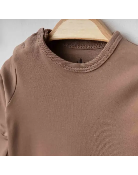 Eslenza Baby Organik 2li Tulum 0049 Kahve