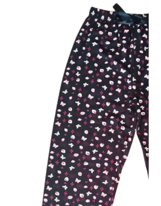 Omarı Rahat ve Şık Siyah Beli Lastikli Pantolon