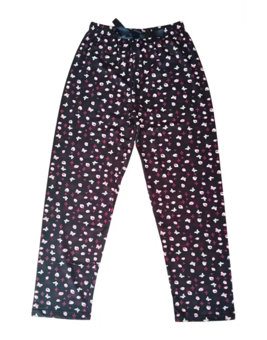 Omarı Rahat ve Şık Siyah Beli Lastikli Pantolon