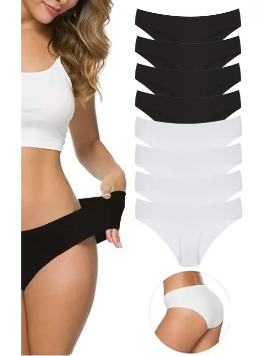 Omarı Ultra Konforlu Dikişsiz Esnek Külot Seti