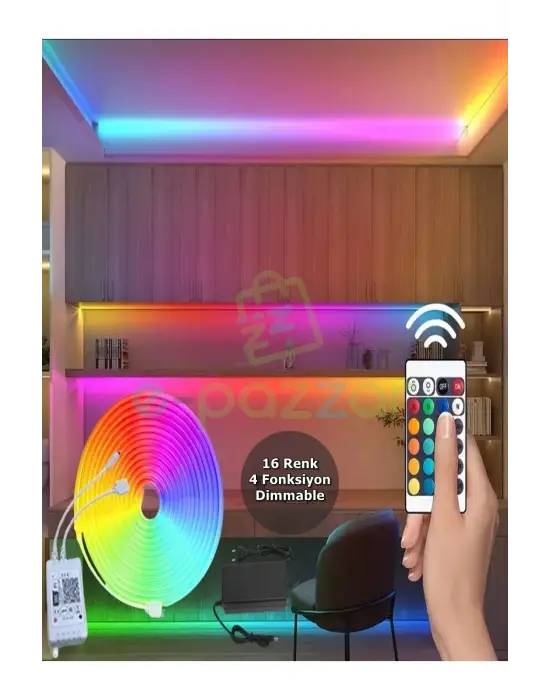 Esnek Şerit Neon Led 5m