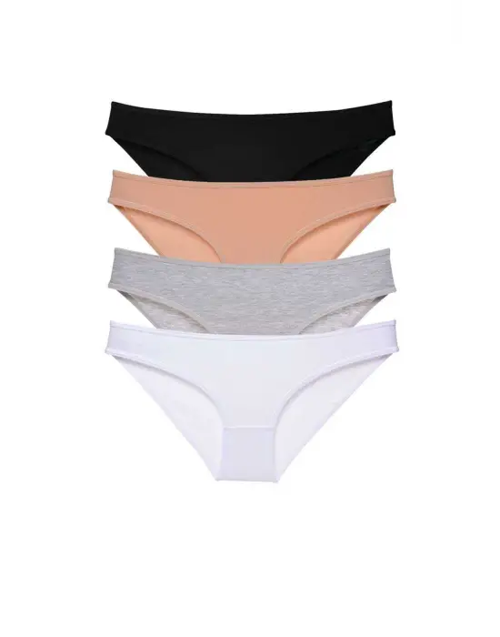 Omarı Süper Eko Set Likralı Kadın Slip Külot Seti