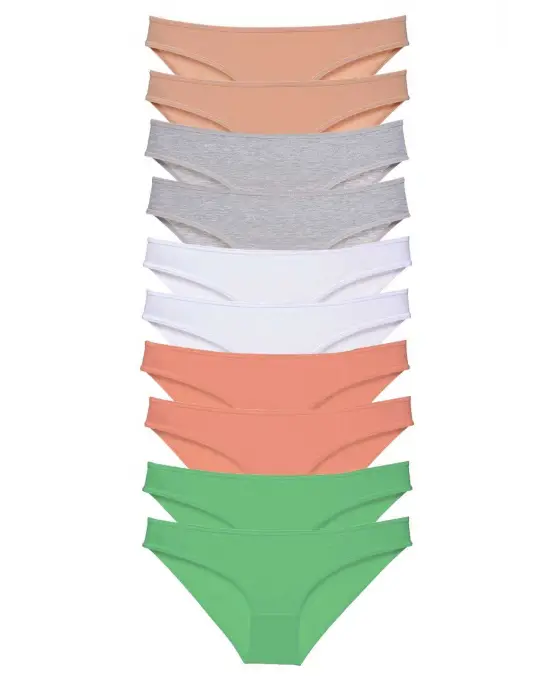 Omarı Süper Eko Set Likralı Kadın Slip Külot Çeşitleri