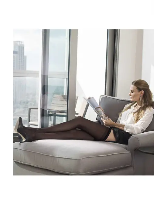 Omarı Kaçmaz Lastikli Çorap Seti - 6 Adet 70 Denye Vizon