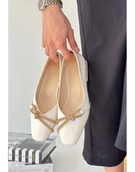 Şık Rugan Topuklu Ayakkabı