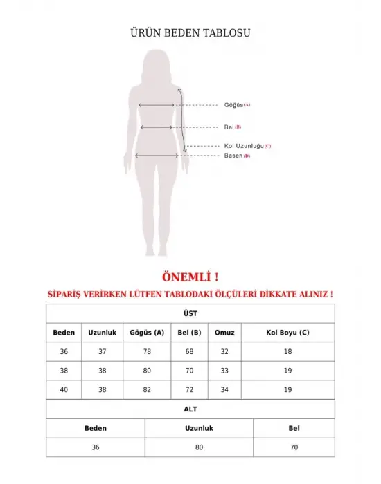 Omarı Siyah Eteği Yırtmaçlı Crop Takım
