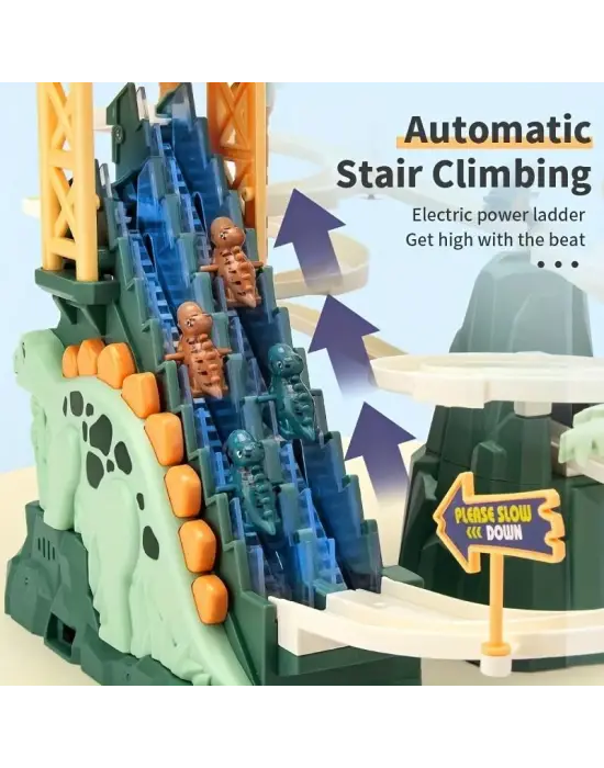 Omarı Eğlenceli Dinazorlu Kaydırak Seti