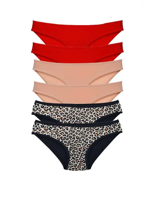 Omarı Şıklığınızı Tamamlayacak Leopar Desenli Kadın Slip Külot