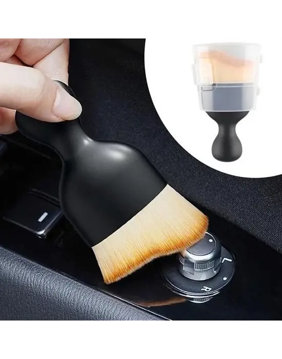 Omarı Araç İçi Profesyonel Yumuşak Kıllı Temizlik Fırçası