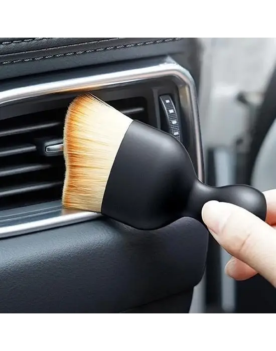 Omarı Araç İçi Profesyonel Yumuşak Kıllı Temizlik Fırçası
