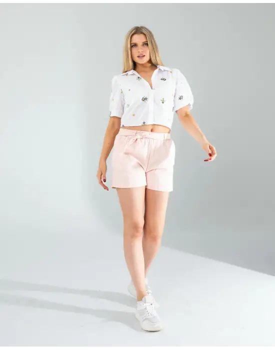 Etnik Desenli Gömlek