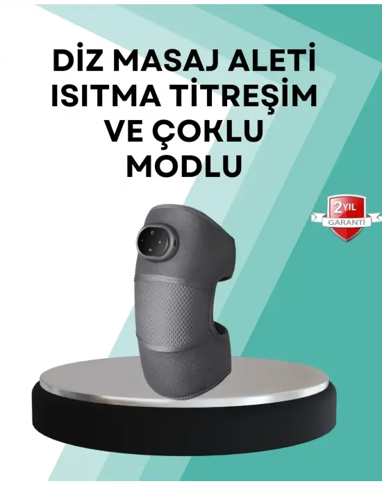 Ev Tipi Isı Ve Titreşim Destekli Diz Masaj Aleti