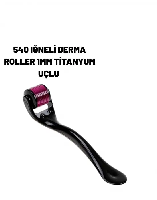 Ev Tipi Mikro İğneli Cilt Bakım Aleti – 1 Mm Titanyum Roller