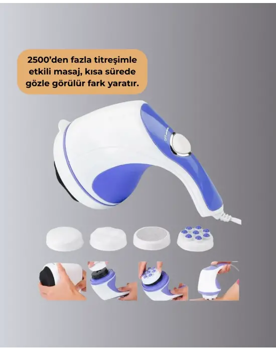 Ev Tipi Profesyonel Masaj Aleti – Tüm Vücut İçin Uygun