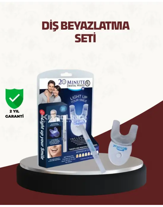 Evde Kullanıma Uygun Led Teknolojili Diş Beyazlatma Kiti