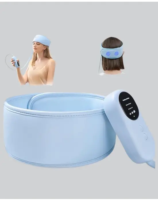 Evde Spa Etkisi Sunan Isıtmalı Baş Masaj Cihazı