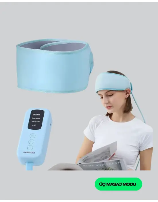 Evde Spa Etkisi Sunan Isıtmalı Baş Masaj Cihazı