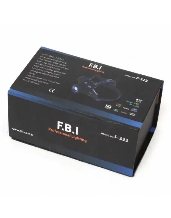 F-323 Q5 Led Lityum Polimer Su Geçirmez Şarjlı Kafa Feneri