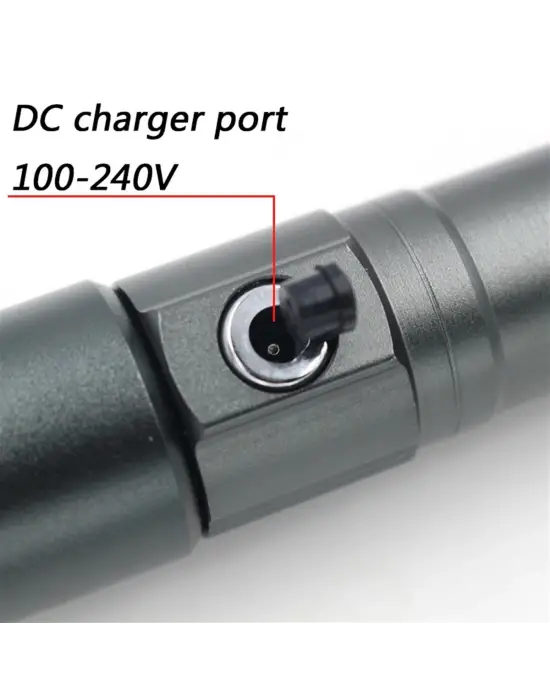 F-90 Aluminyum Kaplama Mıknatıslı Şarjlı El Feneri