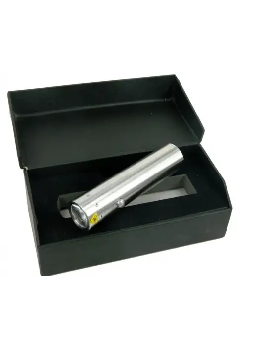 F Bk30 Paslanmaz Metal El Feneri - Pilli, Kutulu, Sellektörlü