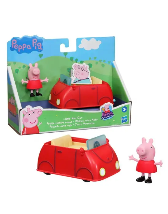 F2185 Peppa Pig Tekli Figür Aracı +3 yaş