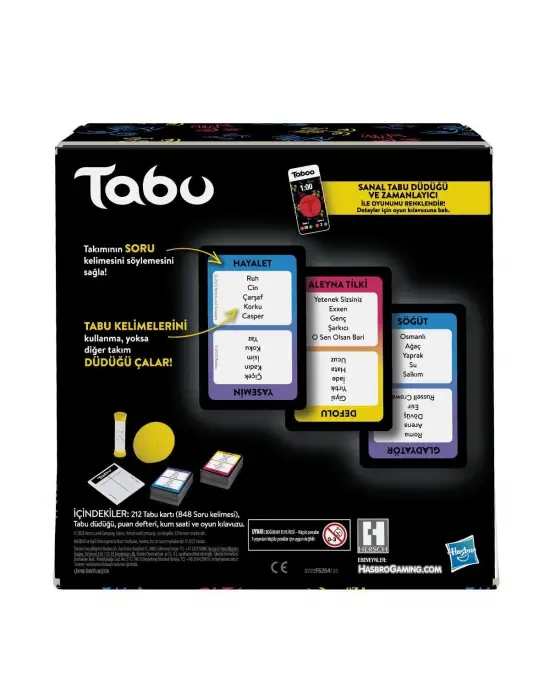 F5254 Hasbro Gaming - Tabu +13 yaş