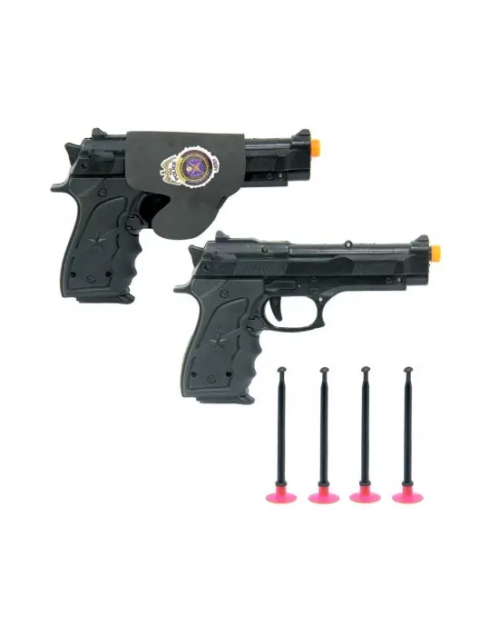 FAB 1414 2li Silahlı Polis Oyun Seti -Prestij