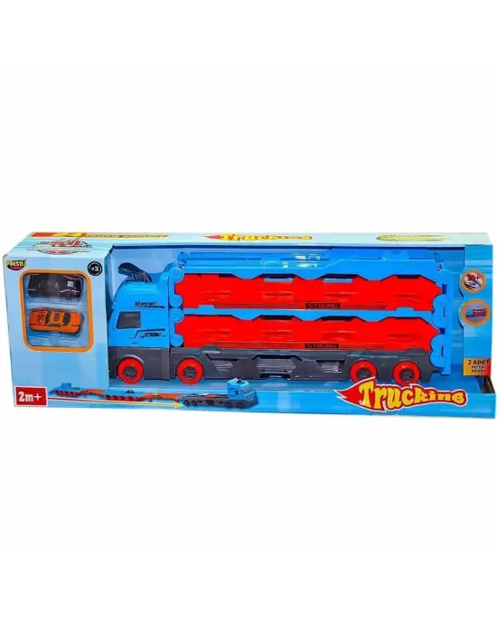 Omarı Yarış Pistli Tır Oyuncak - Heyecan Dolu Oyun Deneyimi