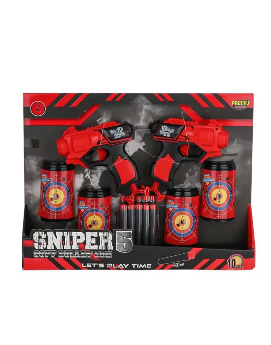 FAB 1607 Hedefli Dart Atıcı Tabanca -Prestij Oyuncak