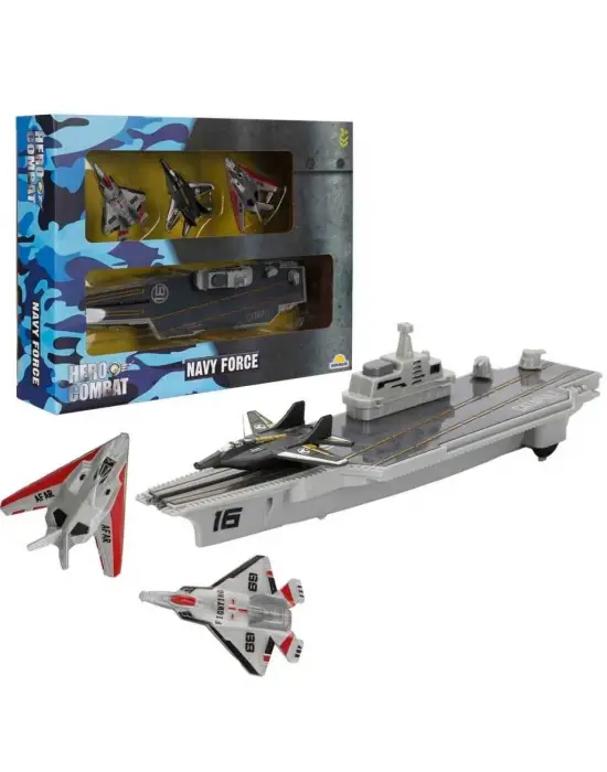 Fırlatma Rampalı Askeri Uçak Gemisi Seti - T063