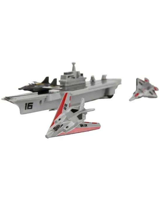 Fırlatma Rampalı Askeri Uçak Gemisi Seti - T063