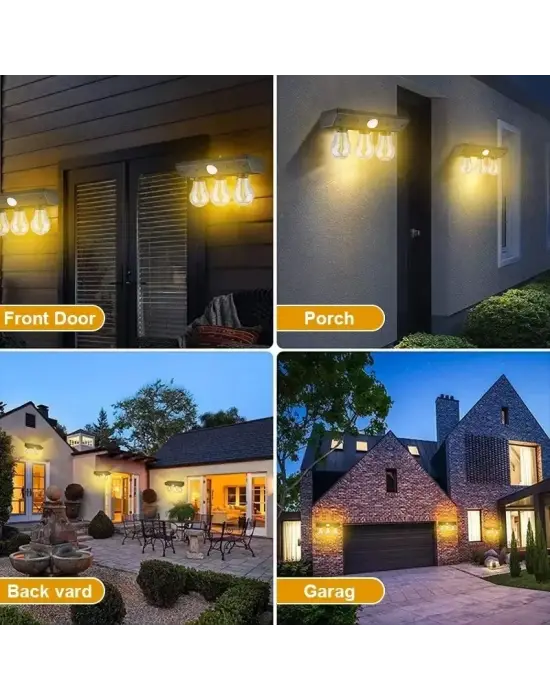 Fithome Yt-819 3 Watt Suya Dayanıklı Hareket Sensörlü Solar Led Lamba