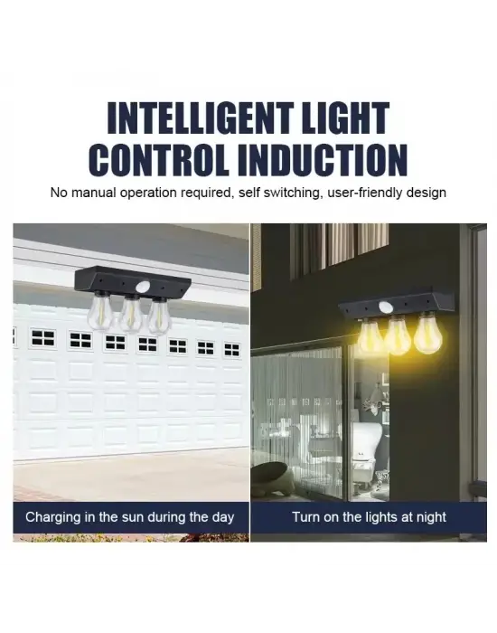 Fithome Yt-819 3 Watt Suya Dayanıklı Hareket Sensörlü Solar Led Lamba