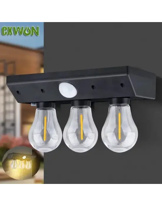 Fithome Yt-819 3 Watt Suya Dayanıklı Hareket Sensörlü Solar Led Lamba