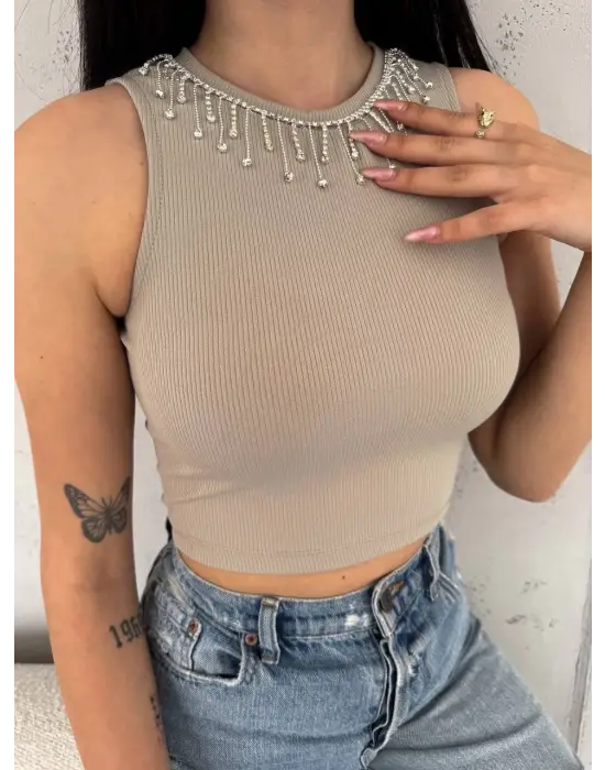 İddialı Zincirli Atlet Vizon