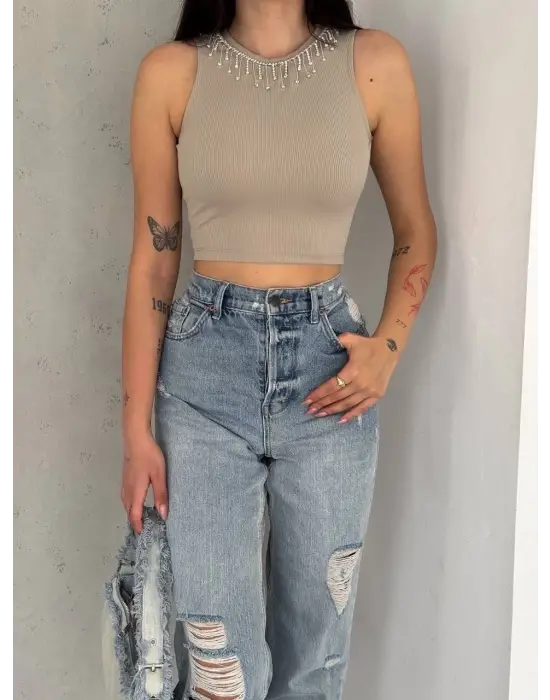 İddialı Zincirli Atlet Vizon