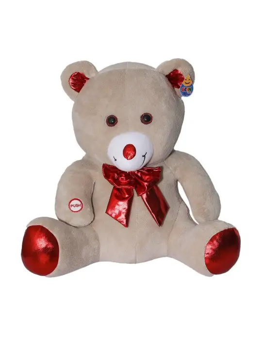 Omarı Yumuşak Kumaşlı Hijyenik Ayı Oyuncak 50 cm