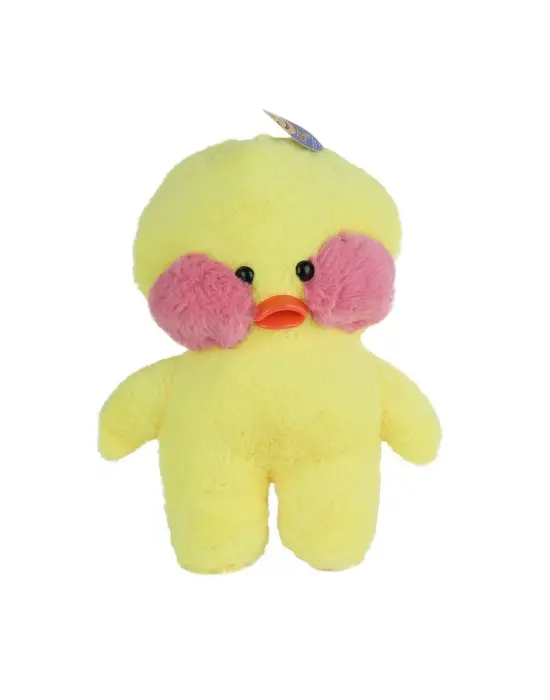 Omarı Yumuşak Dokulu Çocuk Oyuncak Ördek - 30 cm Boy