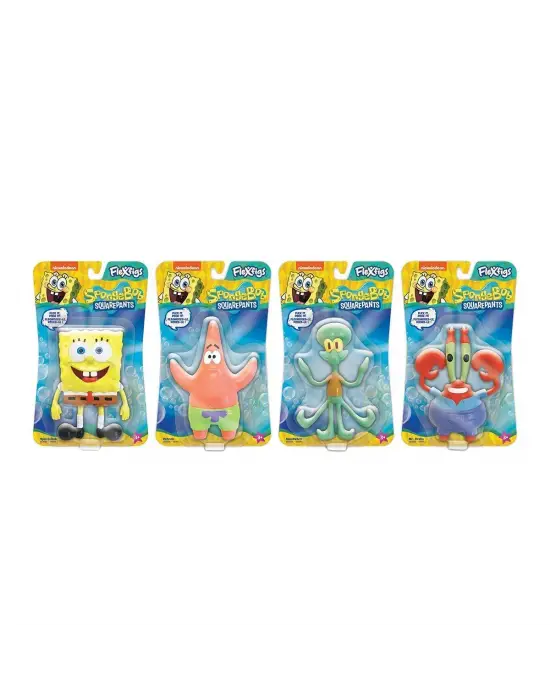 FLE04000 Flexfigs Figür Sponge Bob - Sünger Bob