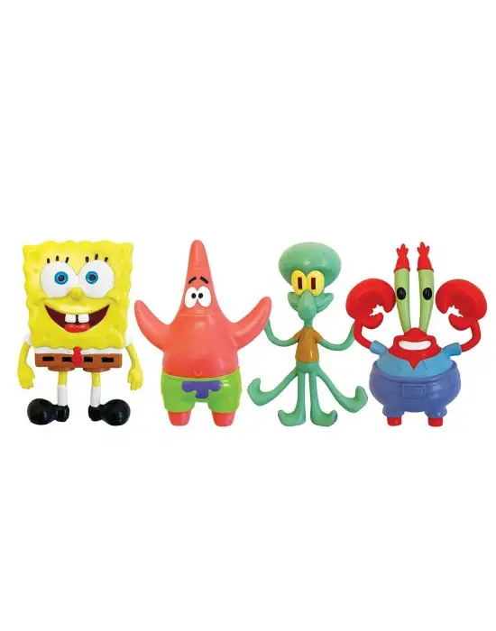 FLE04000 Flexfigs Figür Sponge Bob - Sünger Bob