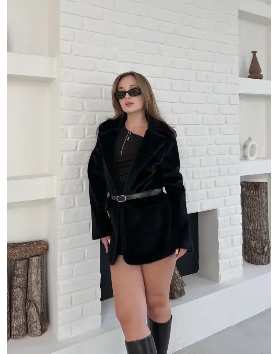 Fok ceket premıum kalite siyah st255860