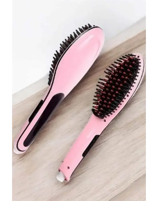 Fön Tarağı Saç Düzleştirici Sıkı Dişli Isı Ayarlı Elektriklenme Karşıtı