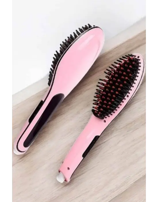 Fön Tarağı Saç Düzleştirici Sıkı Dişli Isı Ayarlı Elektriklenme Karşıtı
