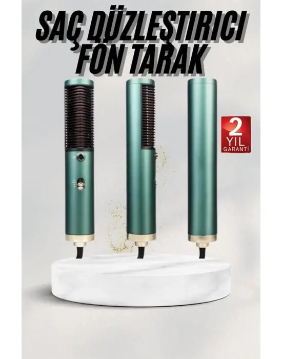 Fön Tarak Saç Düzleştirici Saç Kurutma Makinesi Sıcak Hava Fırçası